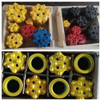 Retract Button Bits T45-D76mm 