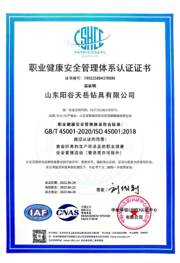 Quality management system certification